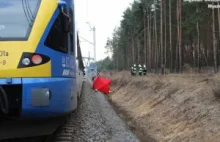 Tragiczny wypadek na Śląsku. Nie żyje kobieta potrącona przez pociąg