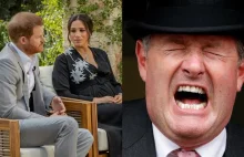 Piers Morgan MIAŻDŻY wywiad Meghan i Harry'ego