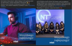 Dzień Kobiet vs Dzień Mężczyzn wg Intela