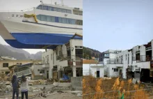 Japonia 10 lat po tsunami. Zdjęcia po katastrofie i dzisiaj
