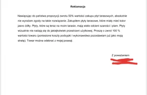 Problemy z reklamacją