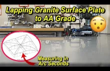 Wyrównywanie granitowej płyty do standardu AA Grade