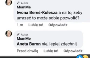 Blogerka życzy śmierci ludziom w internecie