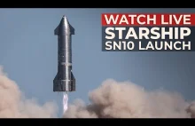 SpaceX's Starship SN10 Flight Test - Successful Landing (REPLAY)