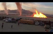 Burning Man Pyramids & Dust Devils at Dawn