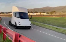 Tesla Semi na torze