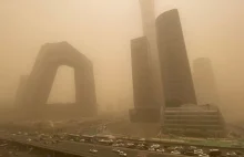 W Pekinie jak na Marsie albo po apokalipsie. Najgorsza burza piaskowa od dekady