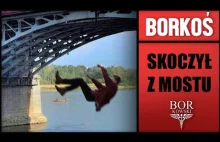Akcja ratunkowa mężczyzny który w Warszawie skoczył z mostu