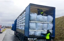 Nielegalny transport 20 ton odpadów do Polski