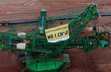 Aktywiści Greenpeace weszli na teren kopalni Turów