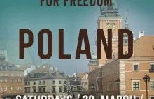 Protest przeciwko obostrzeniom - Warszawa 20.03