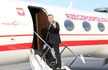 Lista lotów Dudy: większość to podróże do rezydencji na Helu i do Krakowa