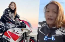Popularna instagramerka-motocyklistka okazała się 50-letnim facetem
