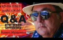 ROBERT MAKŁOWICZ Q&A Pierwsze urodziny [Live]