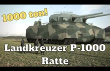 Największy Czołg w Historii - Landkreuzer P. 1000 Ratte