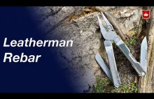 Leatherman Rebar Multitool dobry dla służb mudnurowych