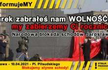 Narodowa blokada schodów Jarosława!