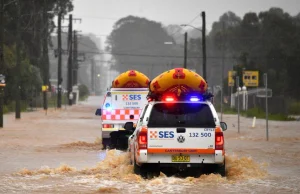 Powódź stulecia w Australii.
