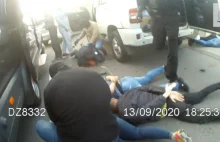 CNN pokazuje brutalność białoruskiej milicji. Wstrząsające kadry