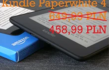 PIERWSZA taka promocja w amazon.pl – Kindle Paperwhite 4 taniej o 190 PLN...