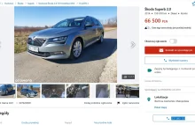 Skoda superb po dzwonie i kręcona. "Oryginalny" lakier. VIN TMBJJ7NP1G7069796