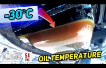 Co się dzieje z olejem przy minus 30 stopniach Celsjusza