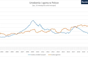 Gwałtowny spadek urodzeń w Polsce. Nadal wysoka liczba zgonów