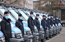 Policja kupiła furgony za 33 mln złotych