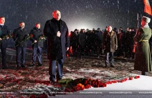 Chatyń: Łukaszenka porównał demonstrantów do nazistów