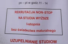 Studia bez matury? Uczelnia z Łodzi chce przyjmować absolwentów szkół...