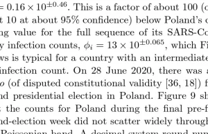 Covid: naukowcy sugerują, że w Polsce manipulowano statystykami przed wyborami