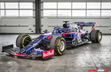 Toro Rosso STR14, którym Gasly zdobył podium, wystawione na sprzedaż