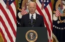 Joe Biden dostaje blue screena na konferencji prasowej