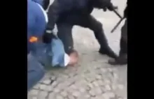 Brutalność francuskiej policji.