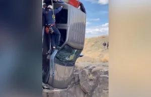 Wypadek na moscie w Idaho