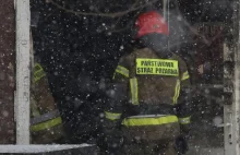 Pożar domu w Szczecinie. 10-latek zmarł w szpitalu
