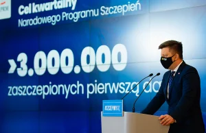 Zaszczepiono ponad 3 mln osób!