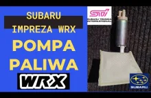 Subaru Impreza WRX STI wymiana pompy paliwa / Fuel pump replacemant KEMSO 340L