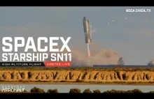 Watch SpaceX launch Starship SN11, from only 5 miles [8km] away!