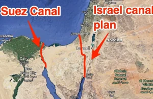 USA planowało alternatywę dla kanału sueskiego przez Izrael