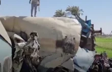 Katastrofa kolejowa w Egipcie. Nie żyją co najmniej 32 osoby [FILM