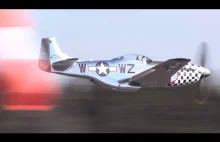 North American P-51D Mustang "Frances Dell" - galopujący w przestworzach