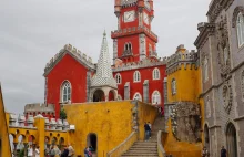Baśniowy PAŁAC PENA - ekstrawagancki i kolorowy pałac w Sintrze