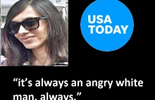 Dziennikarka USA Today zwolniona za słowa o białym wściekłym człowieku