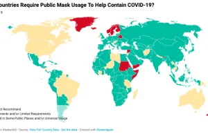 Przepisy i zalecenia dotyczące masek na świecie