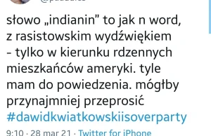 Polskie Dziewczyny Niszczą piosenkarza za założenie pióropusza na głowę