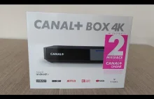 Prezentacja i pierwsze uruchomienie Dekoder Canal+ Box 4K