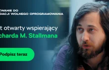 List otwarty wspierający Richarda M. Stallmana