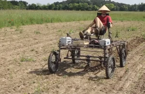 Aggrozouk, czyli traktor napędzany siłą mięśni