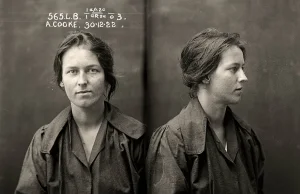 Portrety policyjne australijskich kryminalistek z początku XX wieku